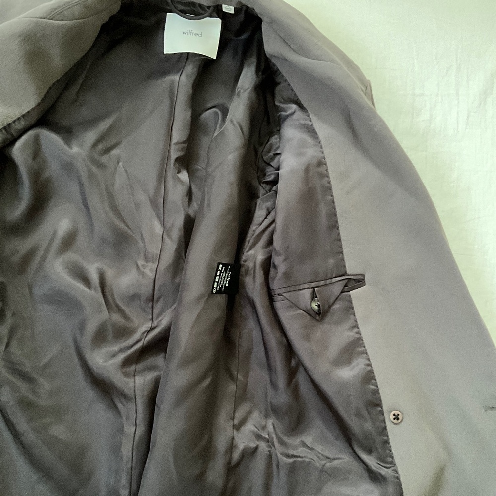 NWT ARITZIA Wilfred New Cherrelle Blazer XXS Gray - Picture 12 of 12